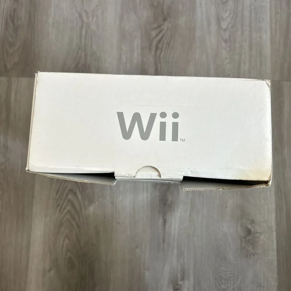 Nintendo Wii White Console Empty Box w/ Inserts BOX ONLY No Console or Tray READ